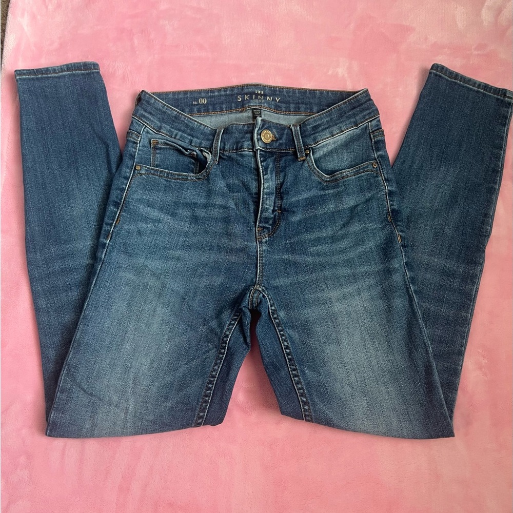Whbm Hi-Rise Skinny Crop